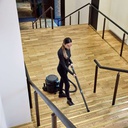 VP400 Commercial Dry Vacuum HEPA, Cordwinder for School Stairs