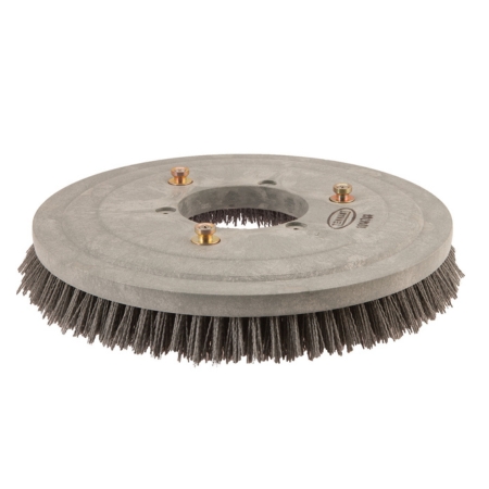 17"/432mm Dia, Disc Scrub Brush - Abrasive