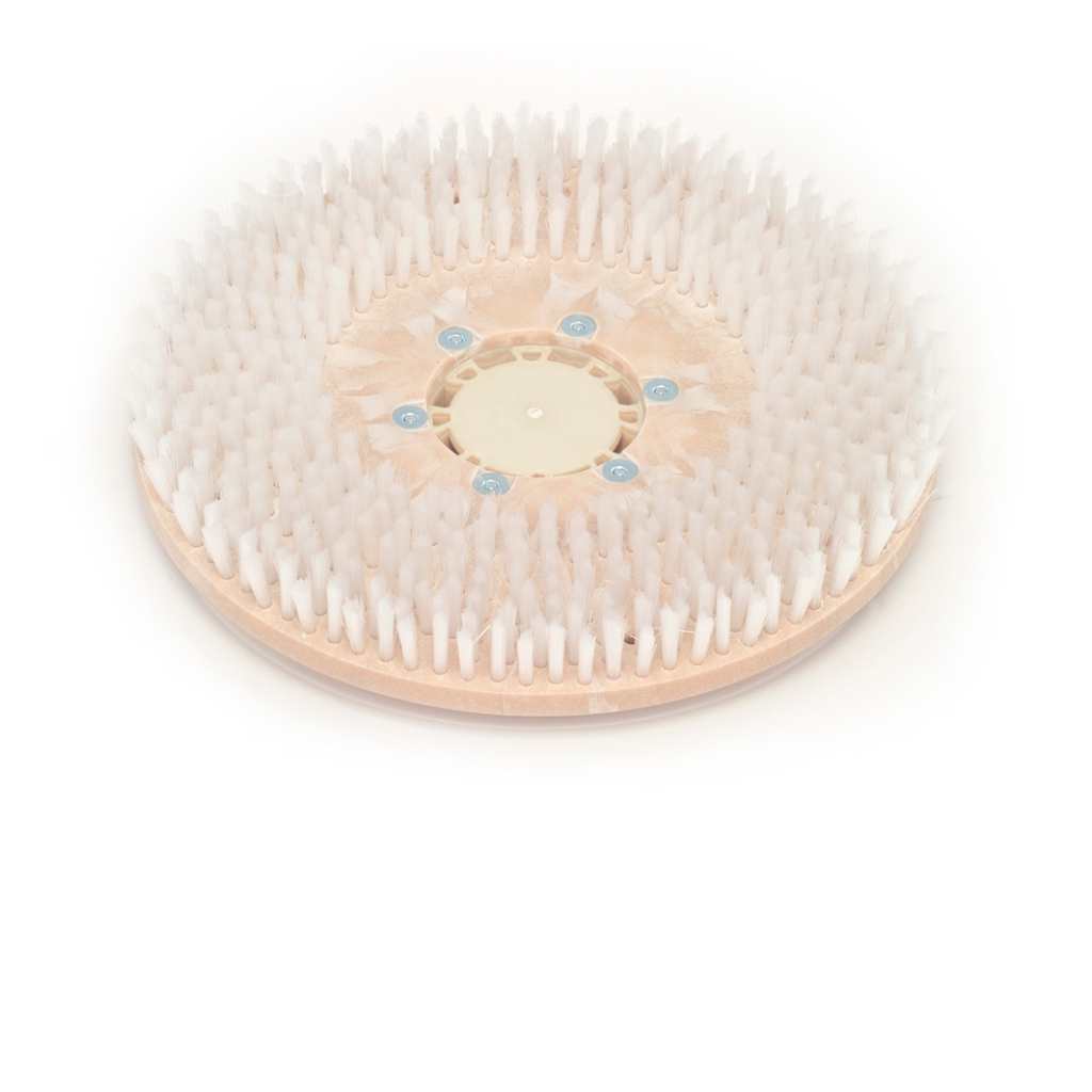 17"/430mm Dia, Polypropylene Scrub Brush