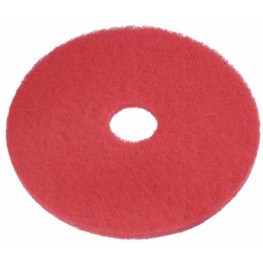 [PE16R] 405mm Red Cleaning Pad (16")