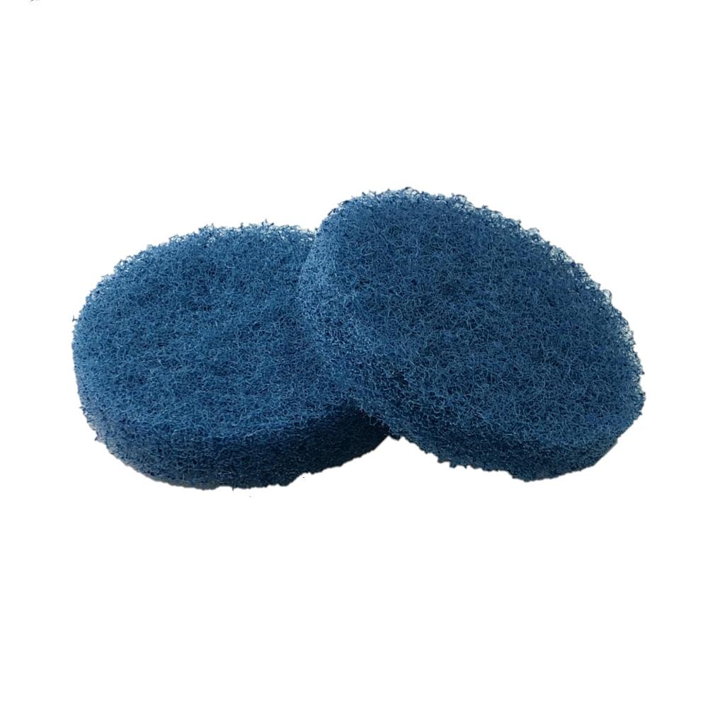 4" Blue Pads (10pcs) - i-scrub 21B