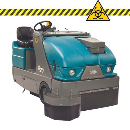 Tennant S20 HEPA Ride-On Sweeper